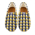 Beer Emoji Pattern Print Casual Shoes
