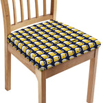 Beer Emoji Pattern Print Chair Cushion Cover