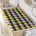 Beer Emoji Pattern Print Changing Pad Cover