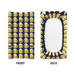 Beer Emoji Pattern Print Changing Pad Cover