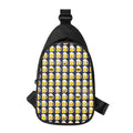 Beer Emoji Pattern Print Sling Bag