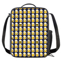 Beer Emoji Pattern Print Crossbody Lunch Bag