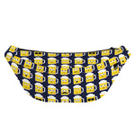 Beer Emoji Pattern Print Fanny Pack