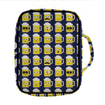 Beer Emoji Pattern Print Front Pocket Bible Bag