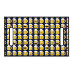 Beer Emoji Pattern Print Golf Cart Seat Cover