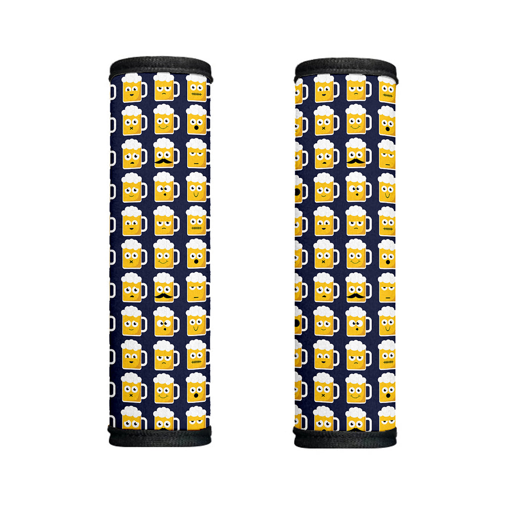 Beer Emoji Pattern Print Handle Covers