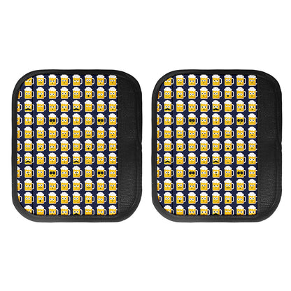 Beer Emoji Pattern Print Handle Covers