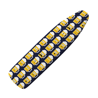 Beer Emoji Pattern Print Ironing Board Cover