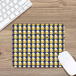 Beer Emoji Pattern Print Mouse Pad