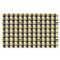 Beer Emoji Pattern Print Polyester Doormat