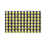 Beer Emoji Pattern Print Polyester Flag