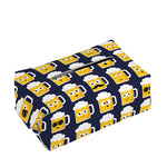 Beer Emoji Pattern Print Rectangle Tissue Box Cover