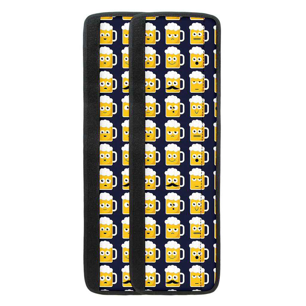 Beer Emoji Pattern Print Refrigerator Handle Covers