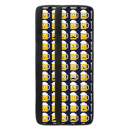 Beer Emoji Pattern Print Refrigerator Handle Covers