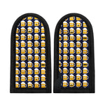 Beer Emoji Pattern Print Skillet Handle Cover