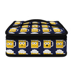Beer Emoji Pattern Print Small Lunch Bag