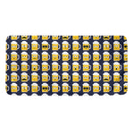 Beer Emoji Pattern Print Towel