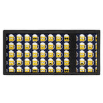 Beer Emoji Pattern Print Trifold Wallet