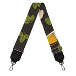 Beer Hop Cone And Leaf Pattern Print Bag Strap