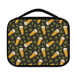 Beer Hop Cone And Leaf Pattern Print Classic Bible Case