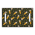 Beer Hop Cone And Leaf Pattern Print Golf Cart Seat Cover