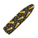 Beer Hop Cone And Leaf Pattern Print Ironing Board Cover