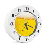 Beer With Foam Print Alarm Clock