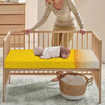 Beer With Foam Print Baby Crib Sheet