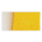 Beer With Foam Print Beach Towel