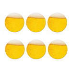Beer With Foam Print Coaster Set