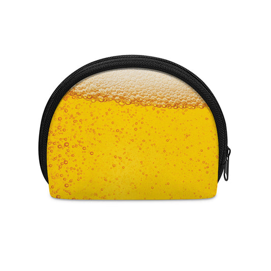Beer With Foam Print Coin Purse
