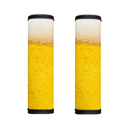 Beer With Foam Print Handle Covers