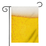 Beer With Foam Print House Flag