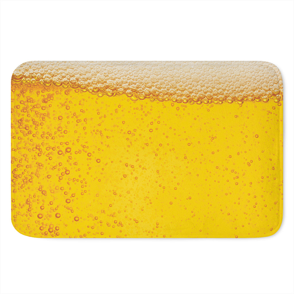 Beer With Foam Print Indoor Door Mat