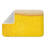 Beer With Foam Print Indoor Door Mat