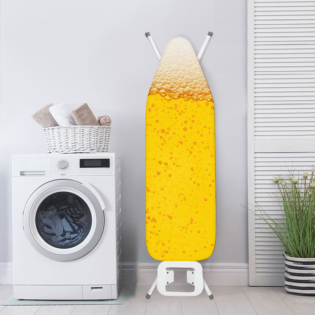 Beer With Foam Print Ironing Board Cover