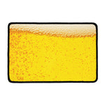 Beer With Foam Print Kitchen Mat
