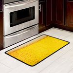 Beer With Foam Print Kitchen Mat