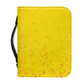 Beer With Foam Print Leather Bible Cover