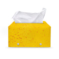 Beer With Foam Print Leather Tissue Box Cover