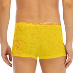 Beer With Foam Print Men's Short Boxer Briefs