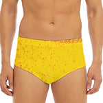 Beer With Foam Print Men's Triangle Swim Briefs