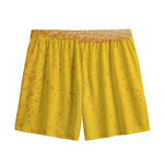 Beer With Foam Print Mesh Shorts