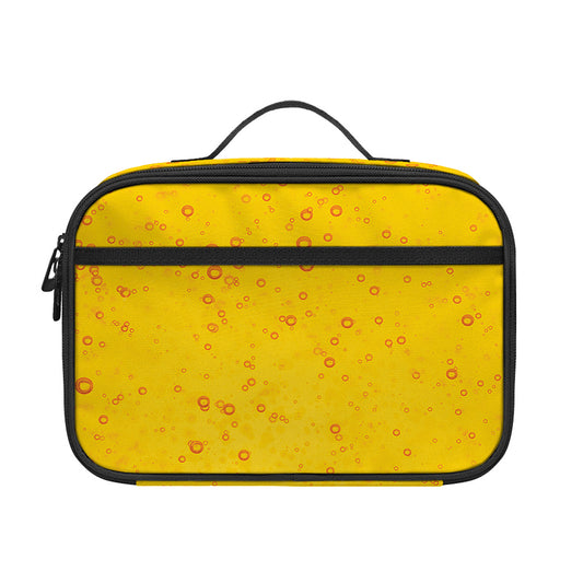 Beer With Foam Print Portable Lunch Bag