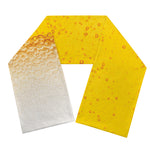 Beer With Foam Print Scarf
