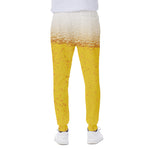 Beer With Foam Print Scuba Joggers
