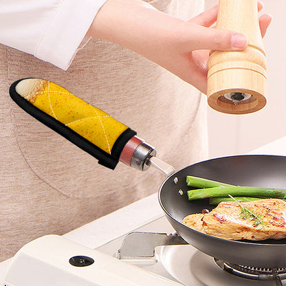 Beer With Foam Print Skillet Handle Cover