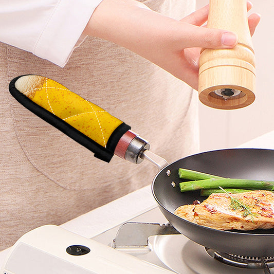 Beer With Foam Print Skillet Handle Cover