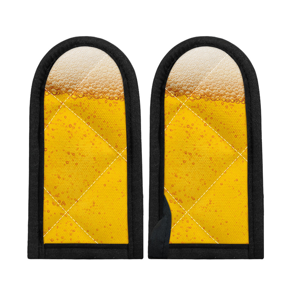 Beer With Foam Print Skillet Handle Cover