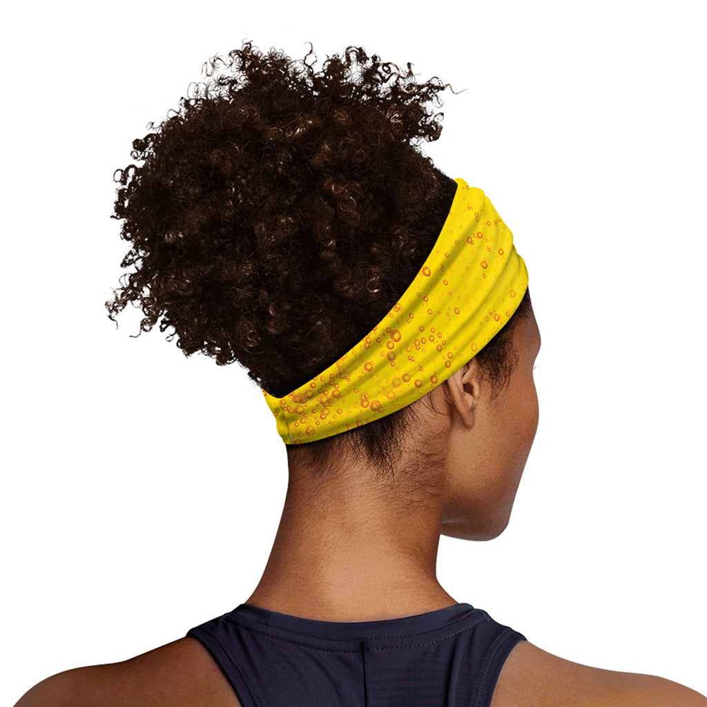 Beer With Foam Print Sports Headband
